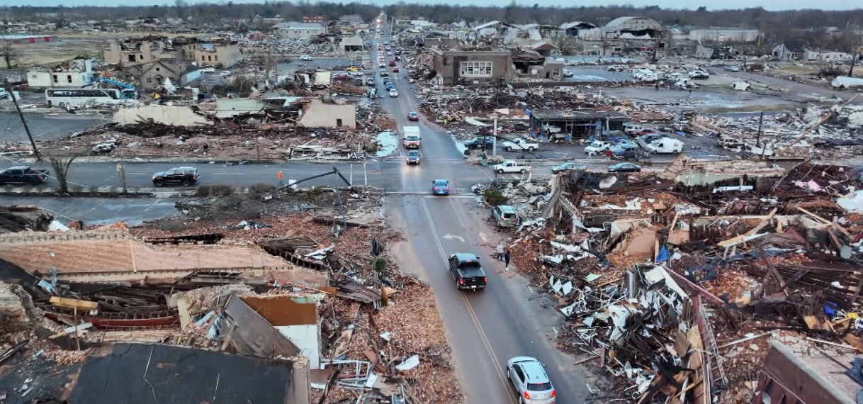 Meer dan honderd tornado’s richten ravage aan in VS, zeker vijf doden