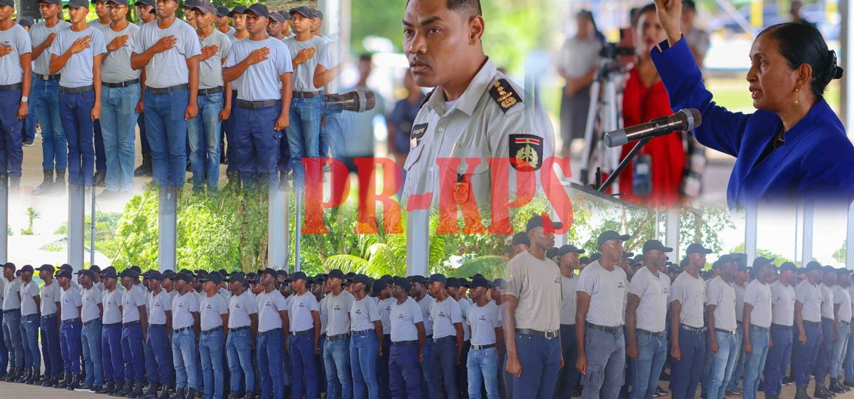 Tweehonderd tweeëntachtig politierekruten beëdigd tot BAVP