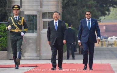 Presidentiële delegatie succesvol na staatsbezoek China