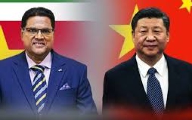 President Santokhi begint staatsbezoek aan China