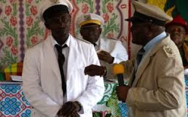 Overdracht van gezag in Santigron