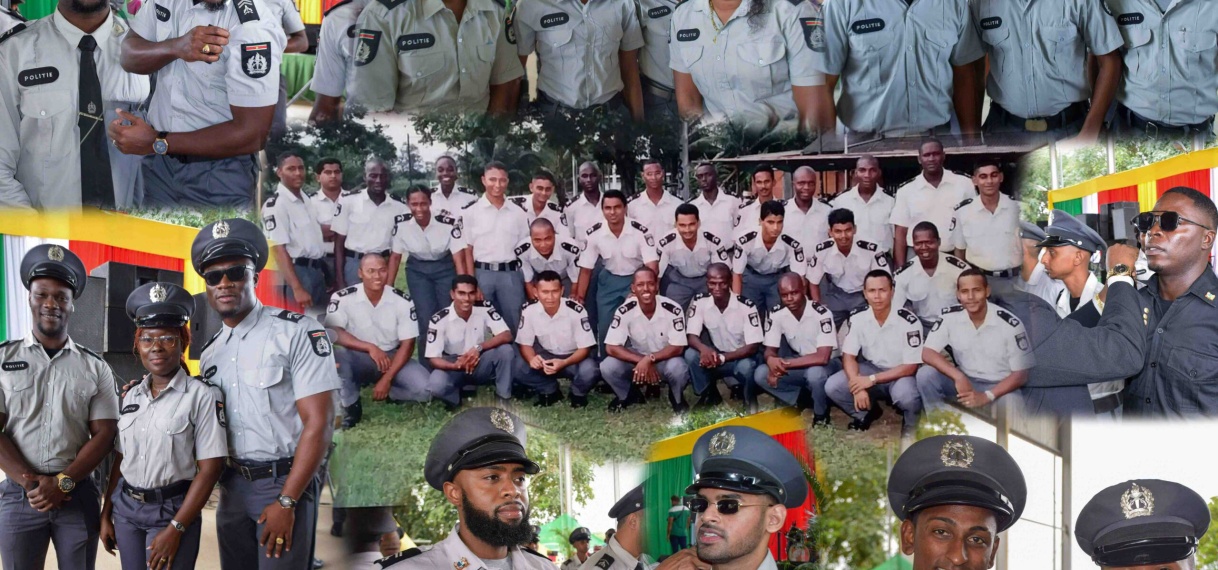 Korps Politie Suriname feliciteert lichting mei 2000 en 2019