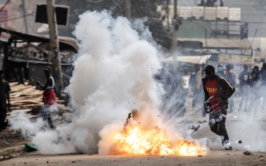 Dode en 200 gewonden bij protesten in Kenia