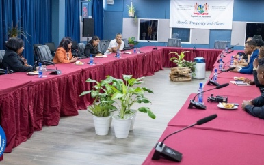 Ministers Cijntje en Kuldipsingh bespreken samenwerking tussen Suriname en Curaçao