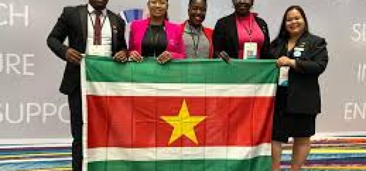 Surinaamse delegatie op Global Entrepreneurship Conference+