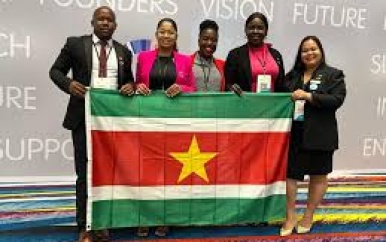 Surinaamse delegatie op Global Entrepreneurship Conference+