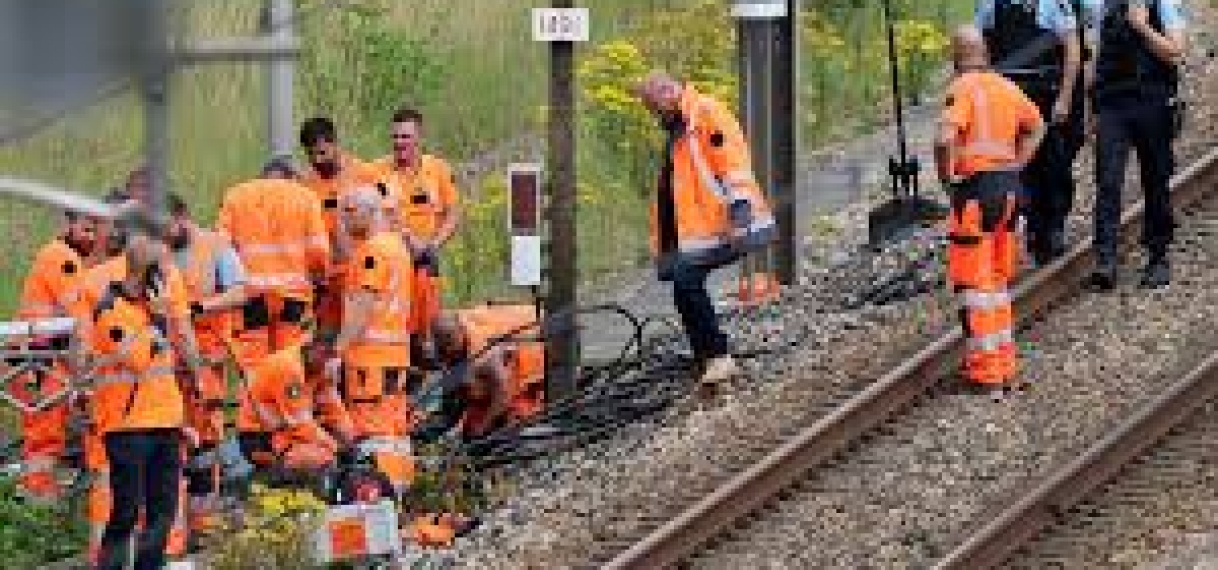 Franse TGV-treinen ontregeld door sabotage, vlak voor opening Spelen