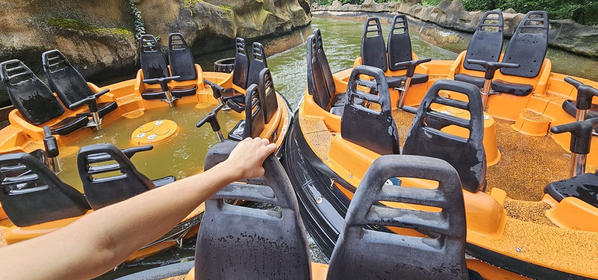 Man belandt in water tijdens evacuatie attractie Walibi Belgium