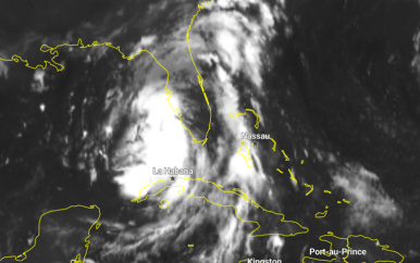 Storm Debby ontwikkelt zich tot orkaan en zet koers naar Florida