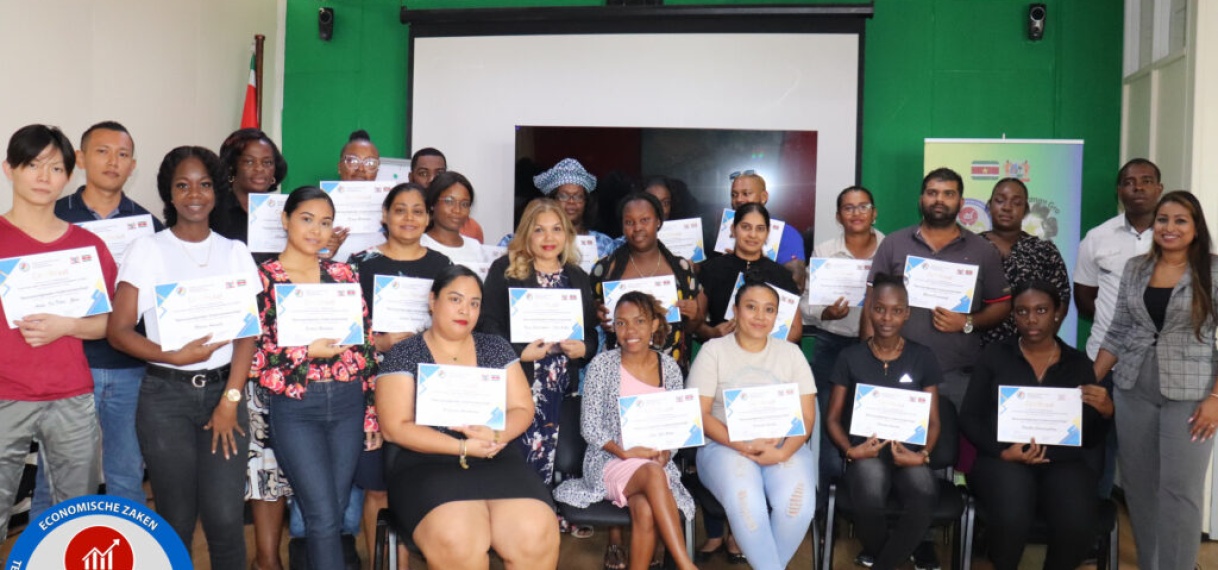 Training “basisvaardigheden ondernemerschap” stimuleert economische groei in Suriname