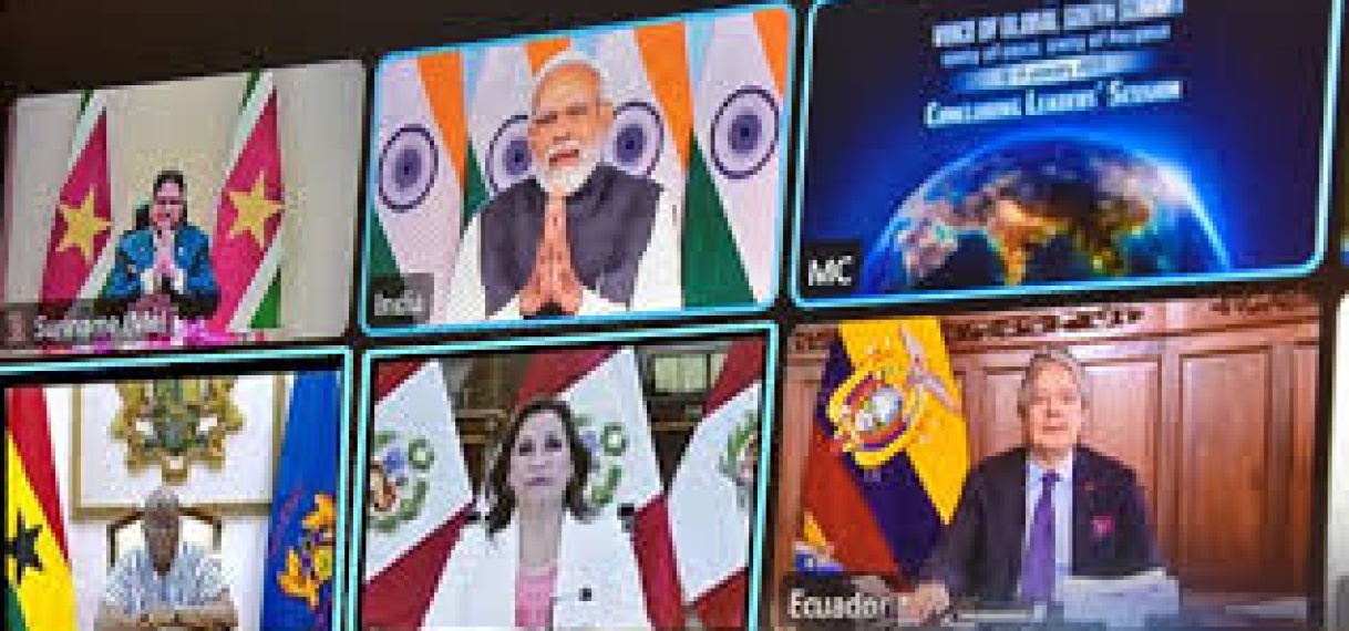 Modi spreekt op derde Voice of Global South Summit online