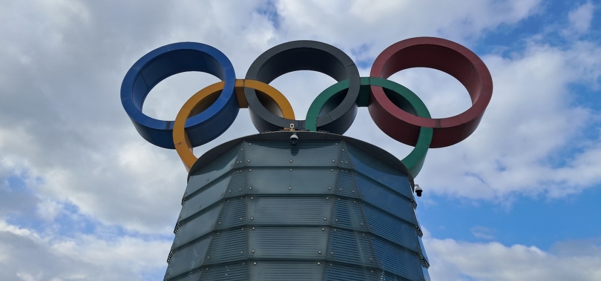 Olympisch toren in china