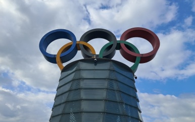 Olympisch toren in china