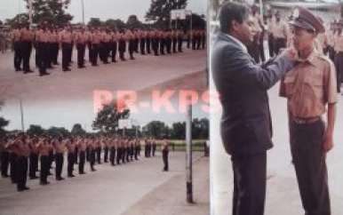 Het Korps Politie Suriname feliciteert Lichting 15 augustus 1991