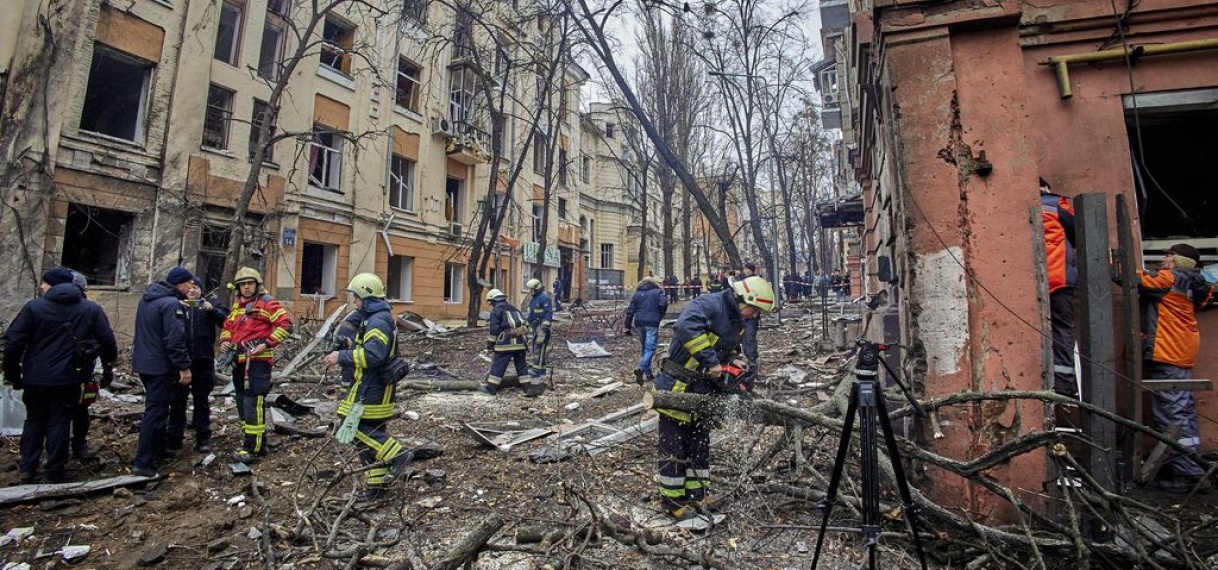 Zeker veertig gewonden bij Russische aanval op Oekraïense stad Kharkiv