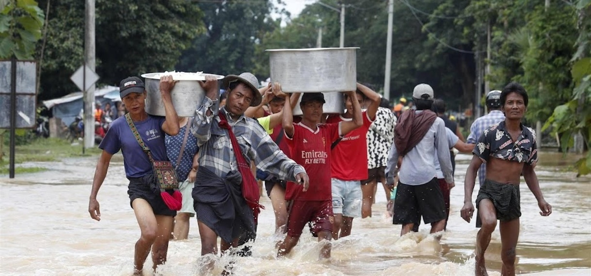 Al meer dan tweehonderd doden door overstromingen in Myanmar