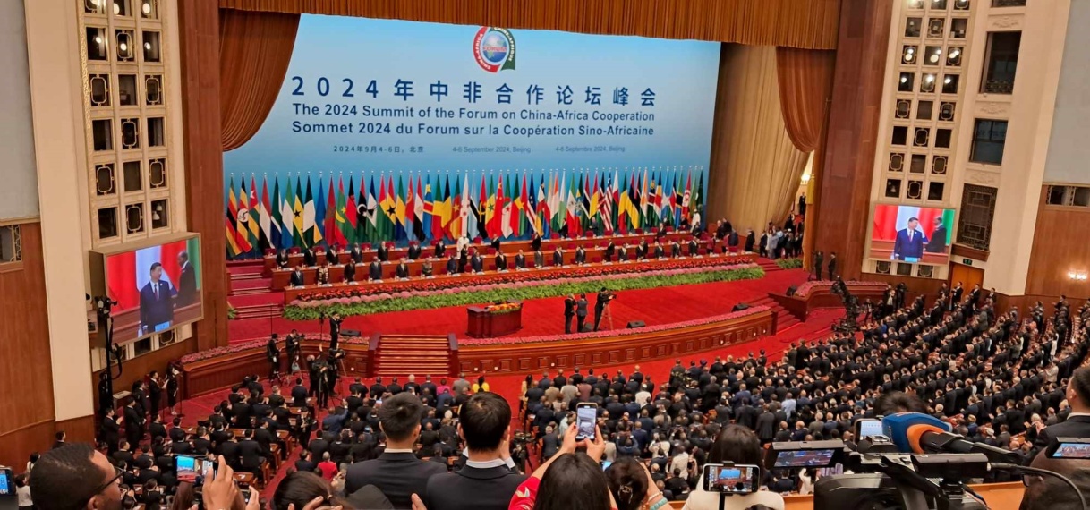 Opening van de 2024 Summit of the Forum on China-Afrika Cooperation