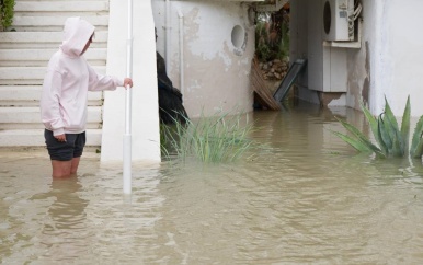 UPDATE: Overstroomde straten in Italië door storm Boris