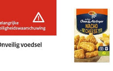 Mora Nacho Cheese Bites teruggeroepen wegens mogelijke aanwezigheid van plastic