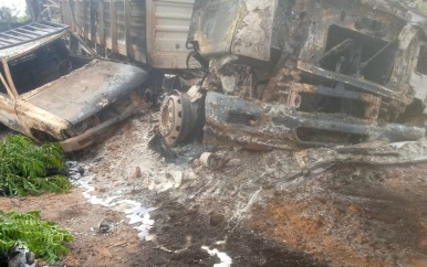 Gecrashte truck ontploft in Nigeria terwijl burgers brandstof tappen: 94 doden