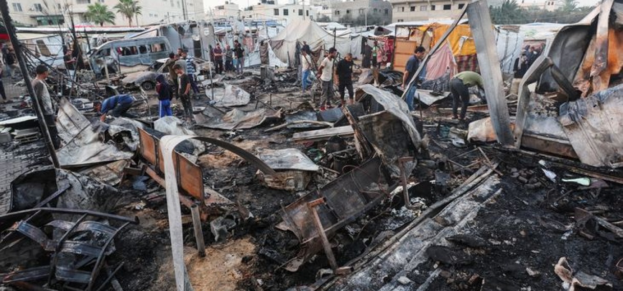 Doden bij hevige brand na Israëlische luchtaanval bij ziekenhuis in Gaza