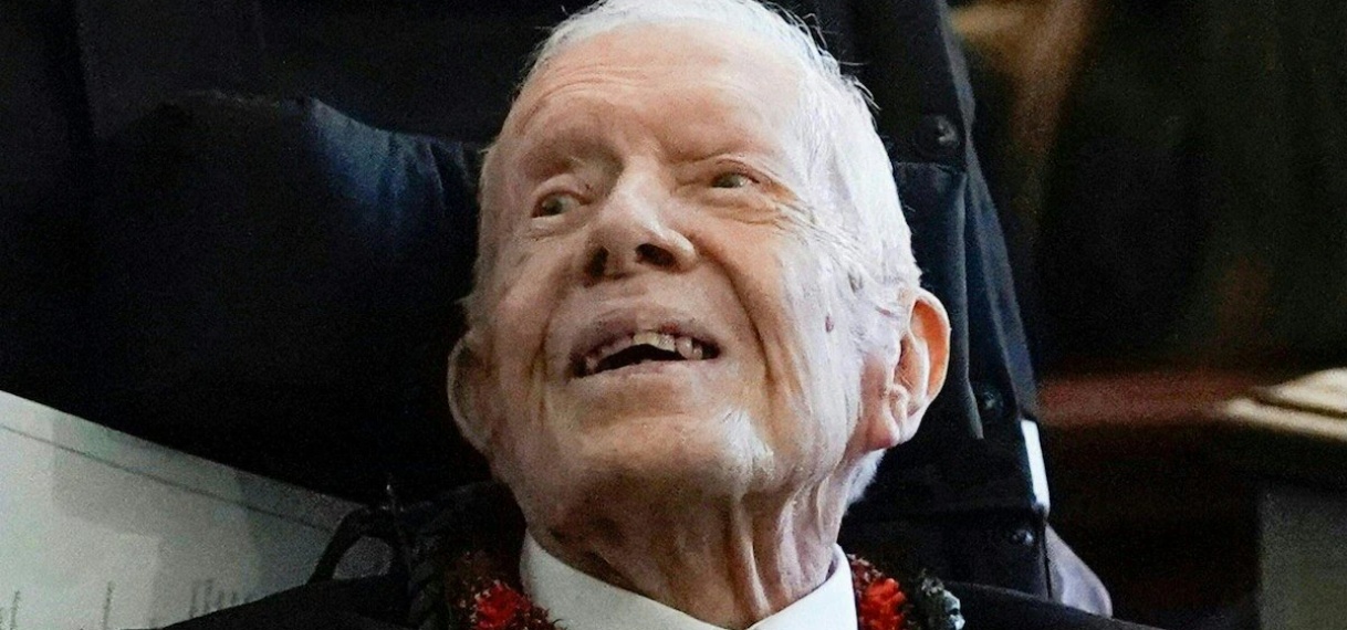 Oud-president Carter is 100 jaar en heeft stemmen op Harris als laatste wens