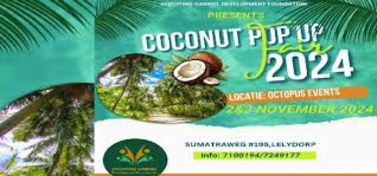 Coconut Pop-up Fair voor boost kokosindustrie