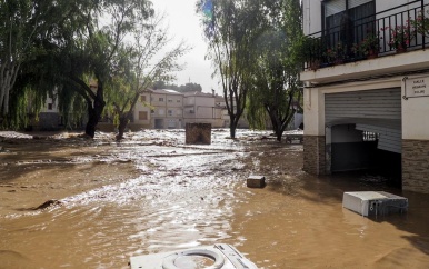 UPDATE: Rampgebieden Oost-Spanje ontsnappen aan nieuw noodweer, overlast in Málaga