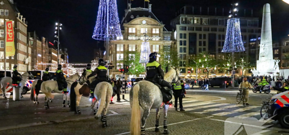 281 mensen opgepakt bij verboden pro-Palestijns protest op de Dam