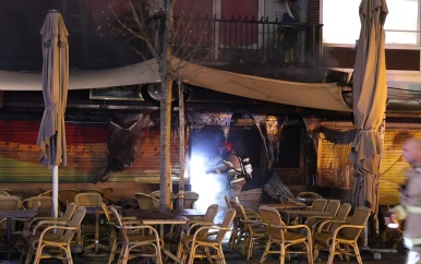 Explosie veroorzaakt grote schade aan Amsterdams restaurant