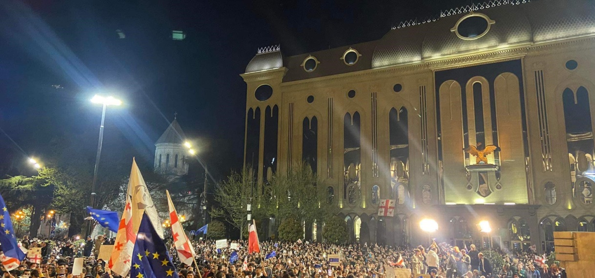 Protesten in Georgië na beschuldigingen van verkiezingsfraude
