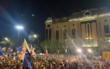 Protesten in Georgië na beschuldigingen van verkiezingsfraude
