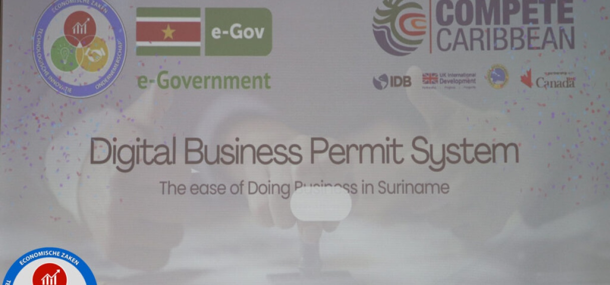 Suriname lanceert digitaal platform voor bedrijfsvergunningen