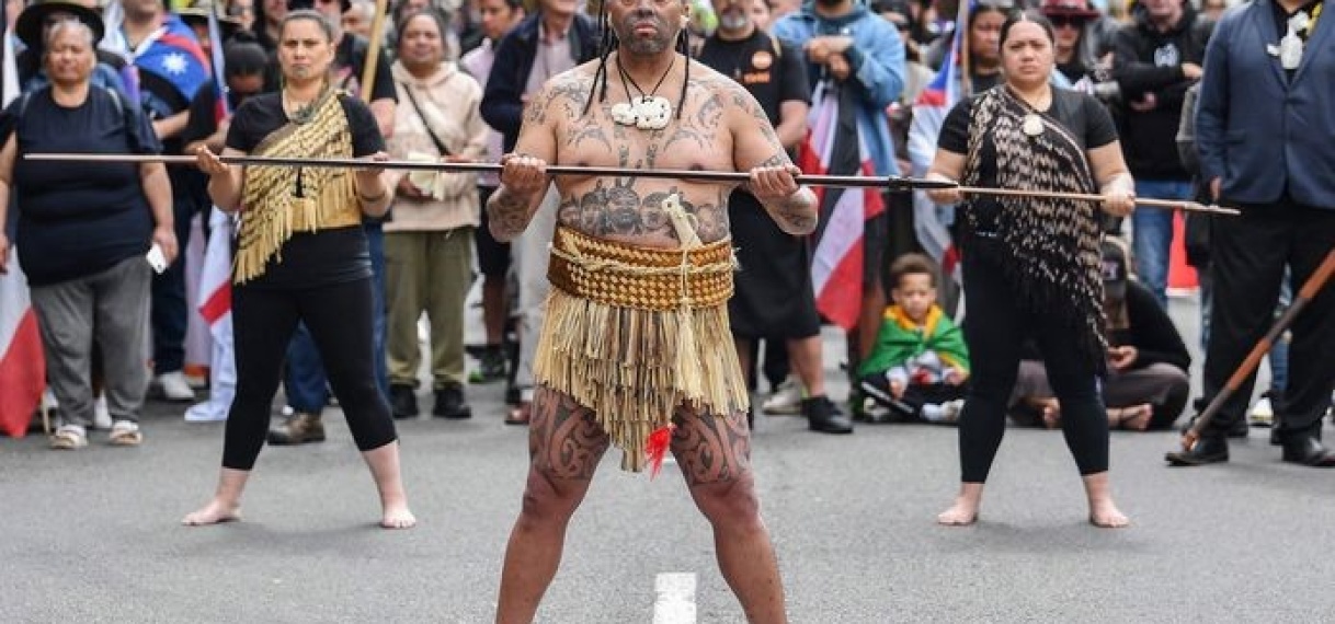 Massale protestmars tegen omstreden Maori-wet in Nieuw-Zeeland