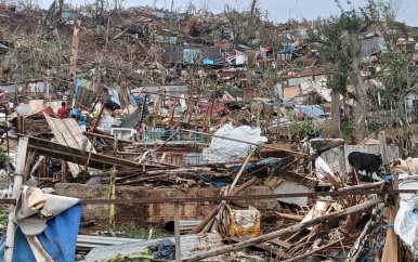 UPDATE: Luchtbeelden tonen ravage na cycloon op Mayotte