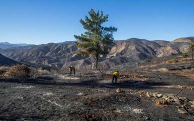 UPDATE: Eerste regen in Californië sinds branden zorgt mogelijk voor problemen
