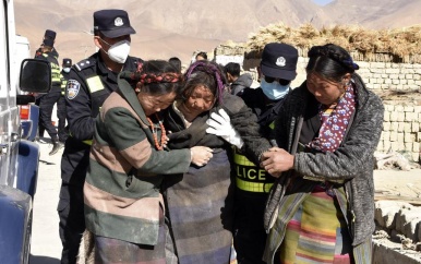 Dodental aardbeving Tibet loopt op tot 126, zeker 188 mensen gewond geraakt