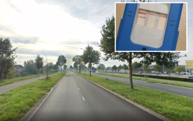 Man racet met drugs op, en dan ziet de politie ook nog iets op de achterbank