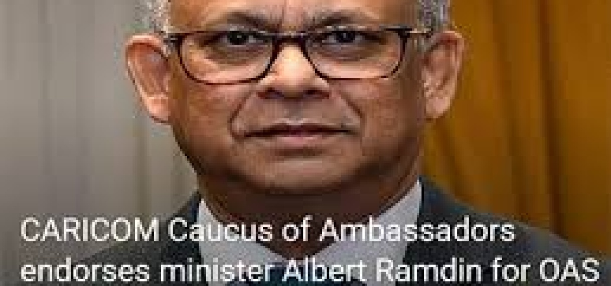 Caricom ambassadeurs: Verkiezing Ramdin tot OAS erkenning regio