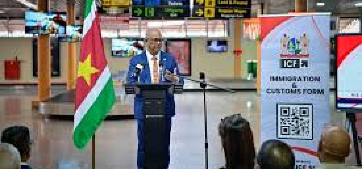 Suriname moderniseert grensprocedures met digitaal Immigration & Customs Form