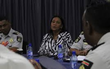 Politie Suriname bespreekt uitdagingen met ambtgenoten uit Curaçao