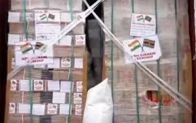 Eerste voedselcontainers uit India aangekomen; garantie veiligheid