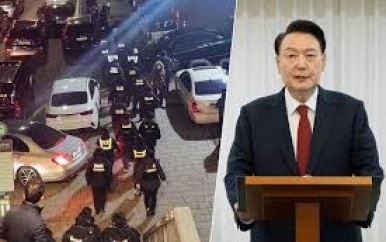 Politie stormt af op woning van geschorste Zuid-Koreaanse president