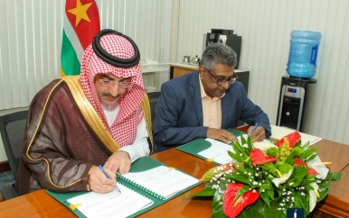 USD 20 miljoen uit Saudi Fund voor elektriciteitsverbetering