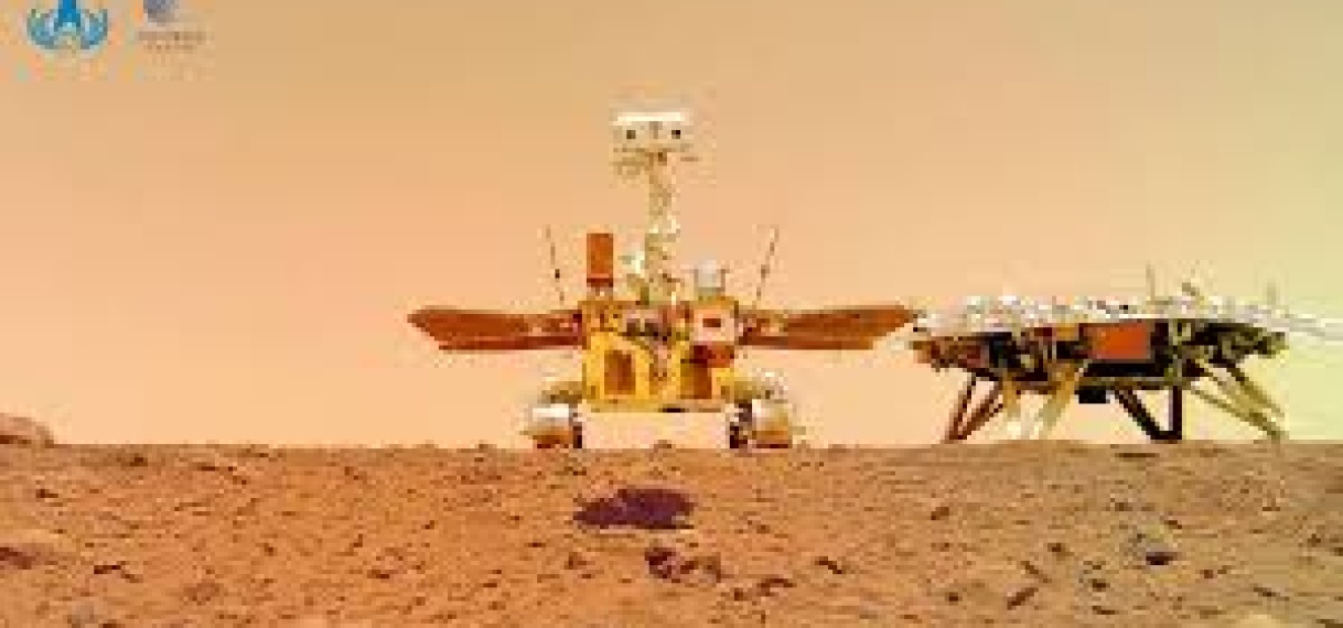 Chinese Marsrover ontdekt restanten van kustlijnen en zandstranden op planet