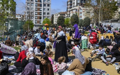 Naschokken houden aan na aardbeving in Turkije