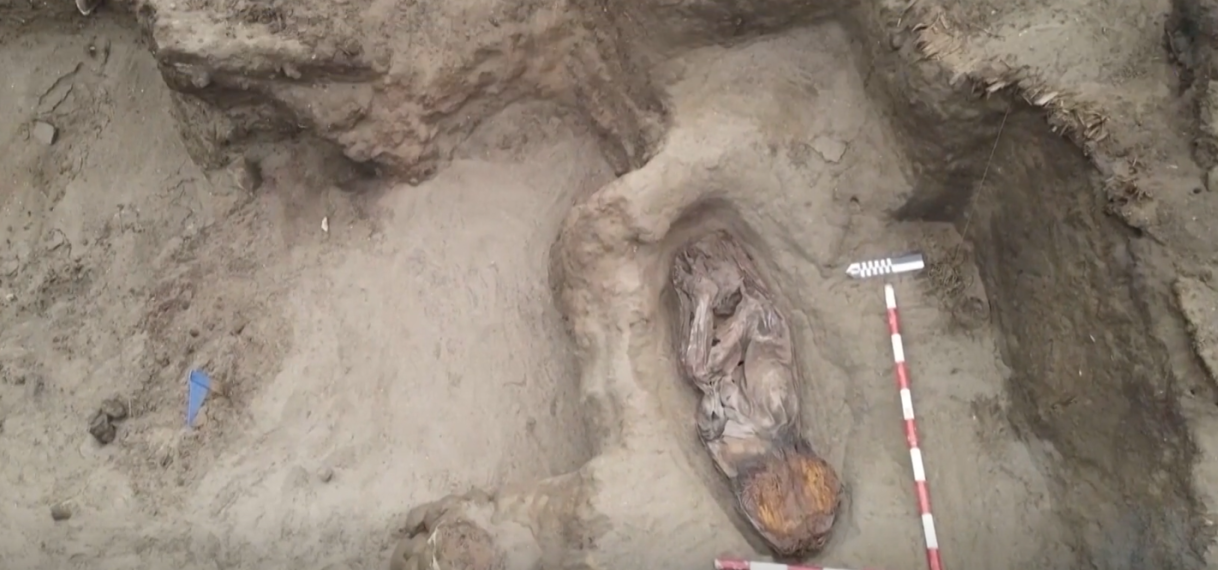 5.000 jaar oude mummie in Peru ontdekt door archeologen