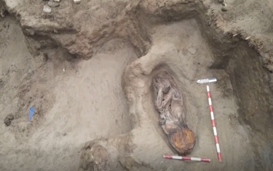 5.000 jaar oude mummie in Peru ontdekt door archeologen