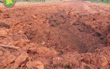 Illegale landingsbaan in Sipaliwini vernietigd door Justitieel Interventie Team