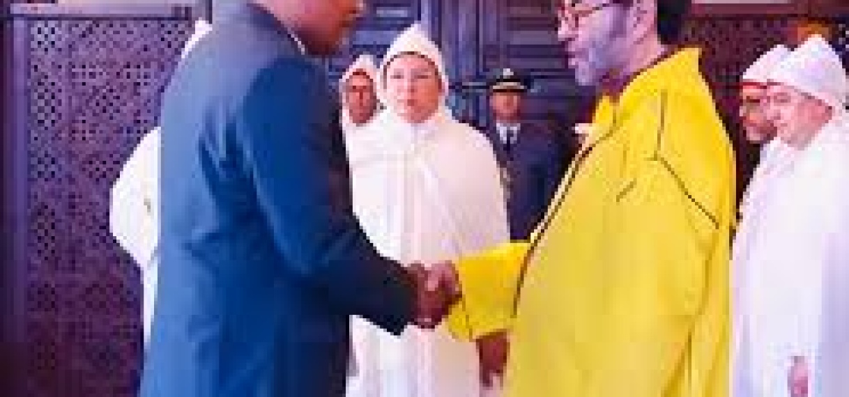 Ambassadeur Abdoelrahman overhandigt geloofsbrieven aan Koning Mohammed VI van Marokko